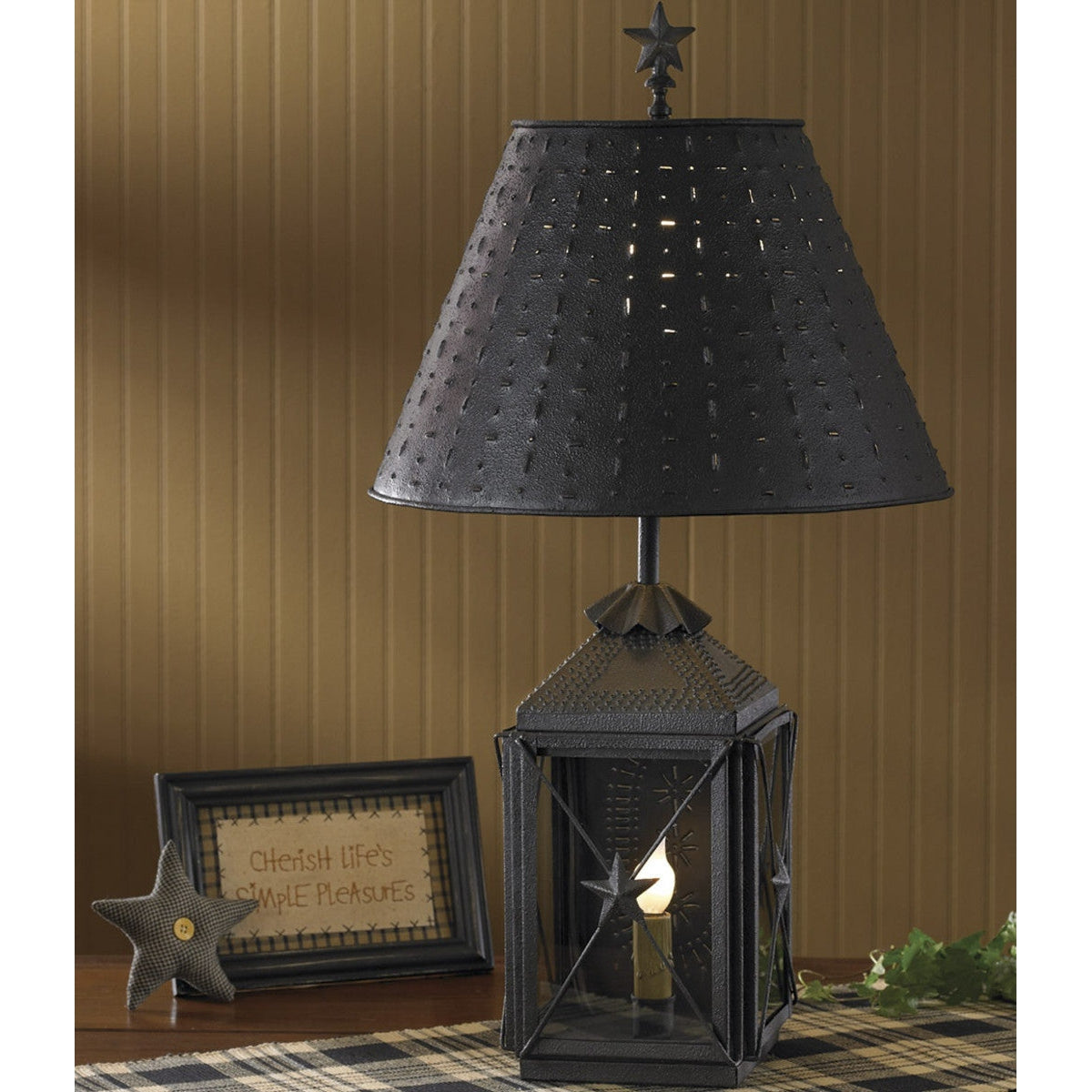 Blackstone Lantern Lamp - Black
