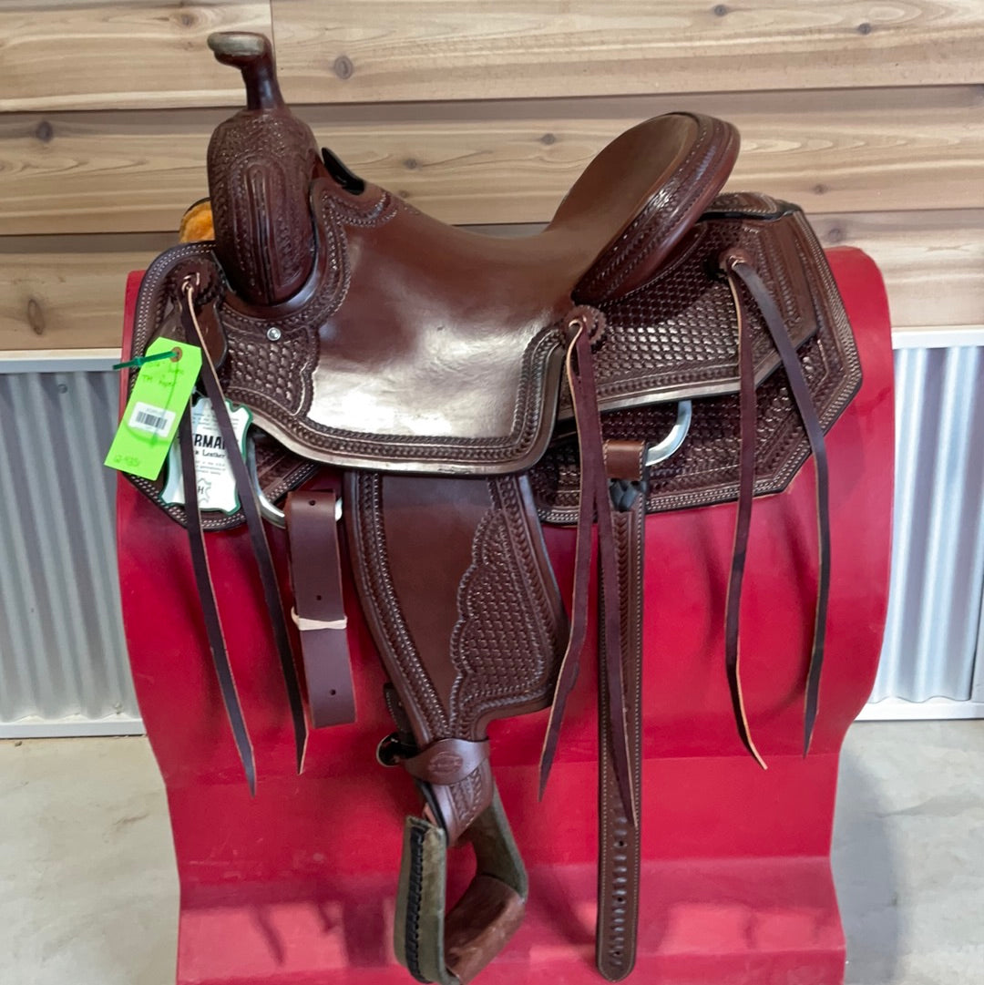 Irvine 15.5"  TM Roping Saddle