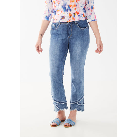 FDJ Women's Olivia Straight Ankle Jeans - Medium Wash