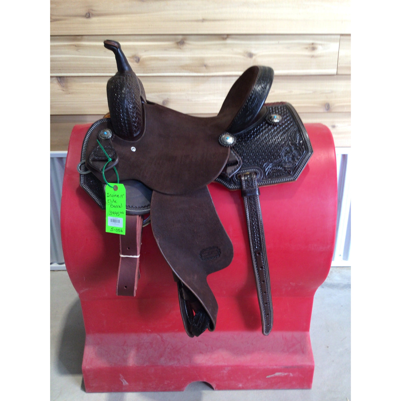 Irvine 14" Elite Barrel Saddle