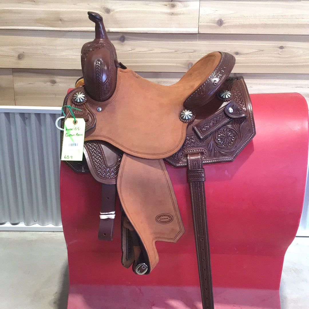 Irvine Custom 13.5" Barrel Saddle