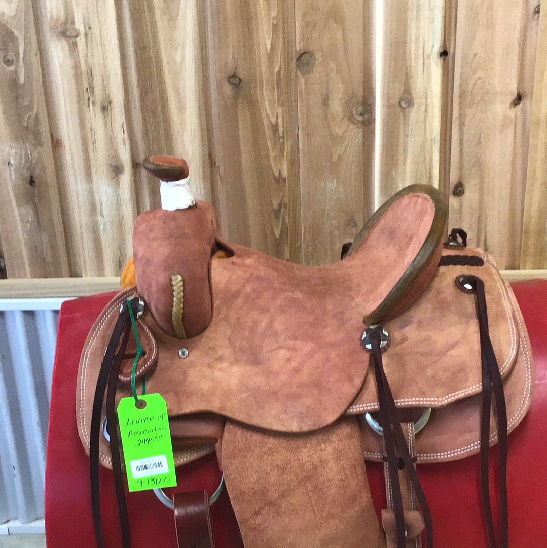 Irvine  14" Association Ranch Full Rough Saddle