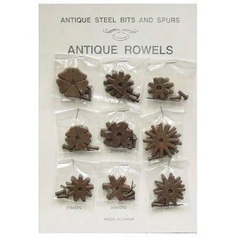 Antq Brown Replacement Rowels-Pair