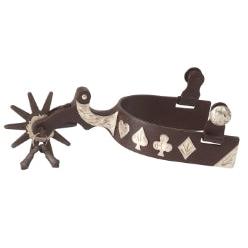 AHE Antique Brown Men's Spurs-