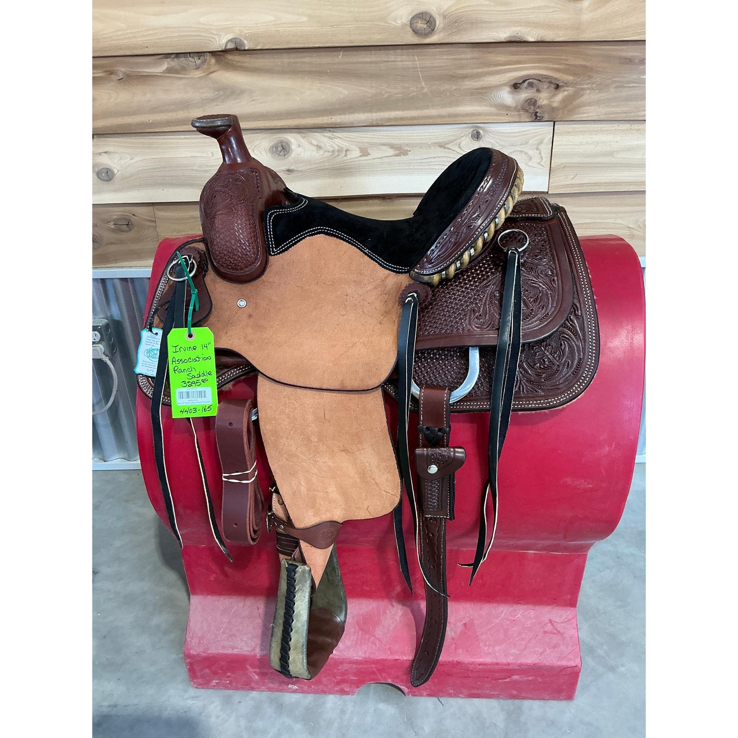 Irvine 14" Association Ranch Saddle