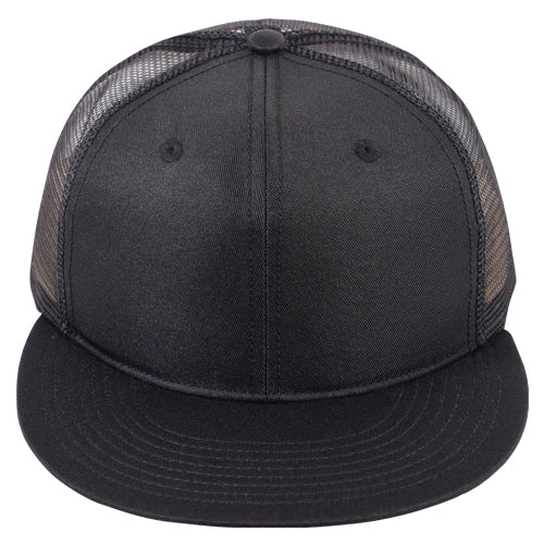 Catchfly Women's Flat Bill Cap- Black