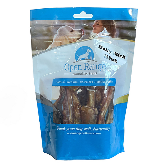 Open Range Bully Stick Ends - 14-Pack
