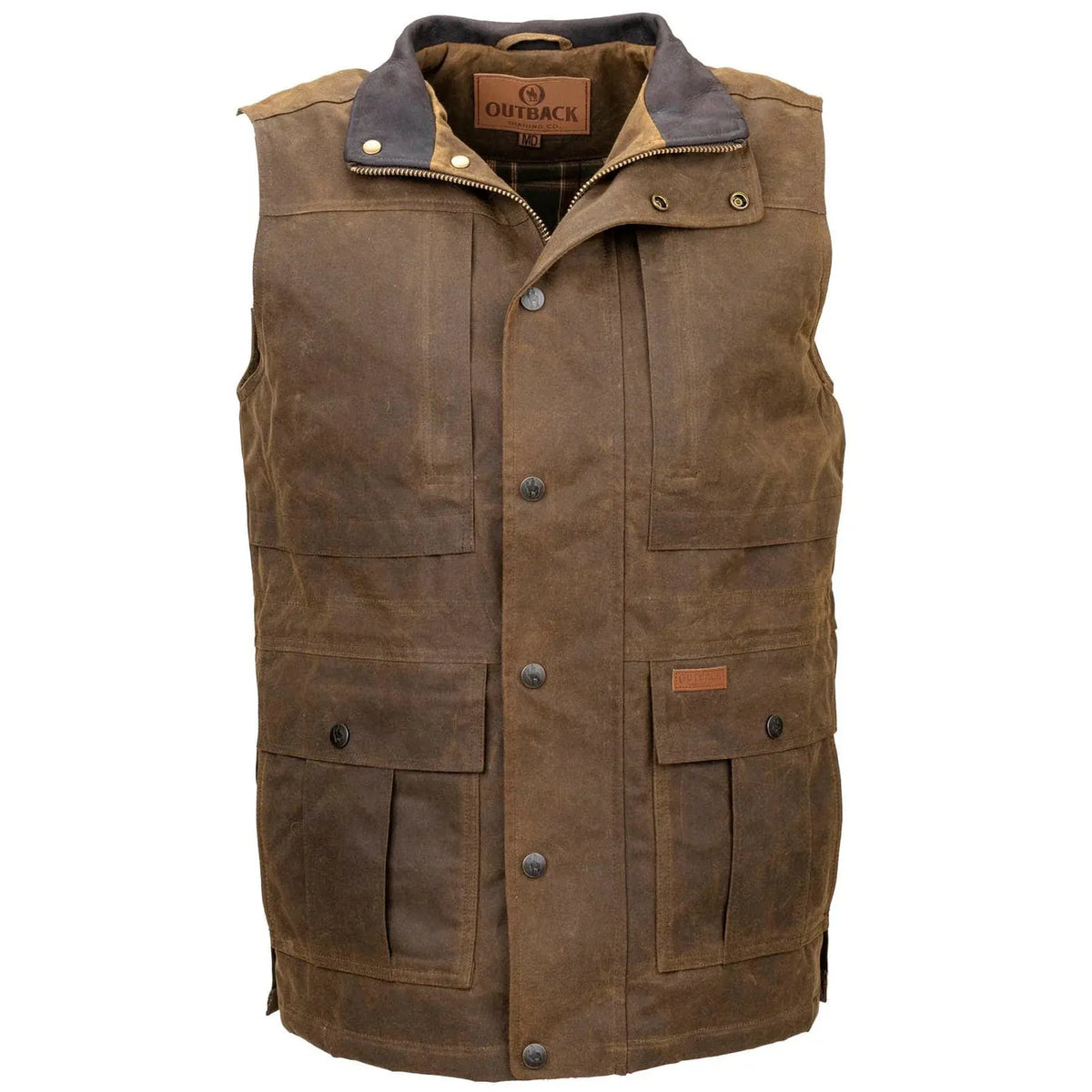 Outback Trading Company Men's Deer Hunter Vest - Bronze