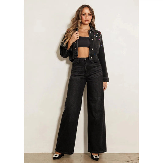 Vibrant Women's Lily Straight Jeans