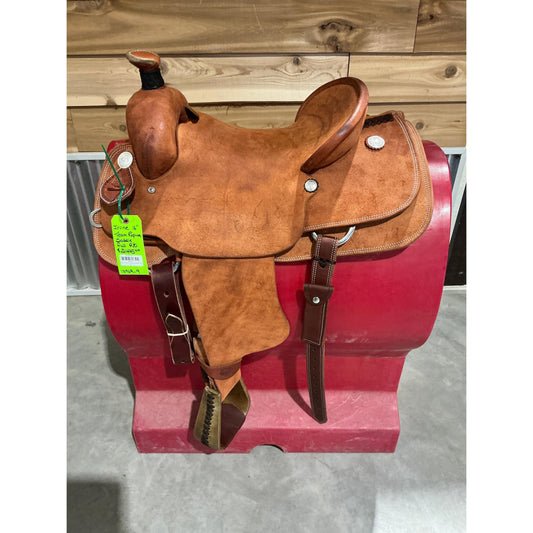 Irvine 16" Team Roping Saddle-Full R/O