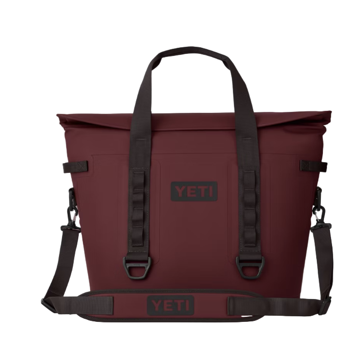 YETI Hopper M30 Tote Soft Cooler - Wild Vine Red