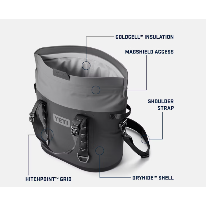 Yeti Hopper M30 Soft Cooler 2.0 - Wild Vine Red