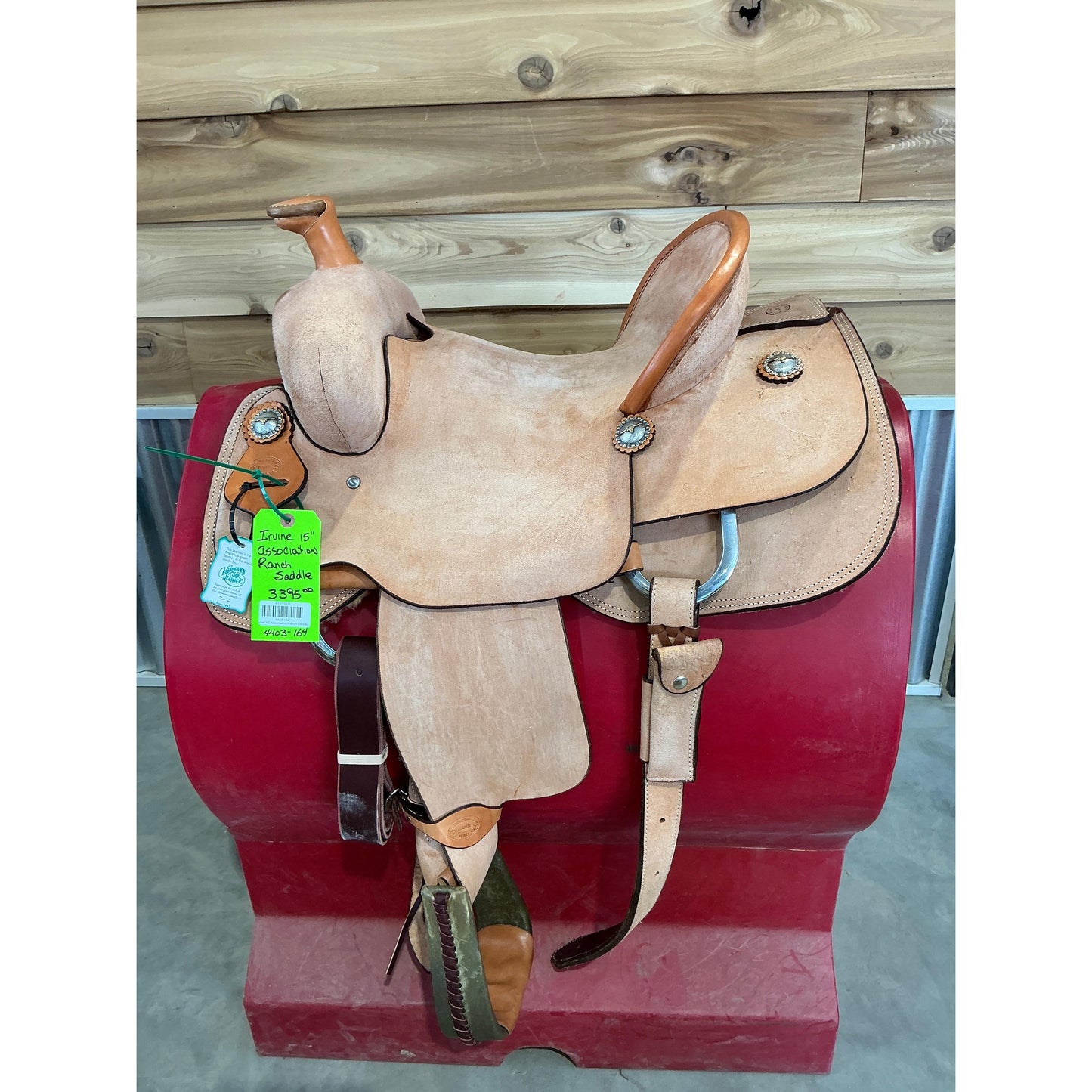 Irvine 15" Association Ranch Saddle