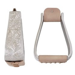 AHE Aluminum Deep Roper Stirrup 3"