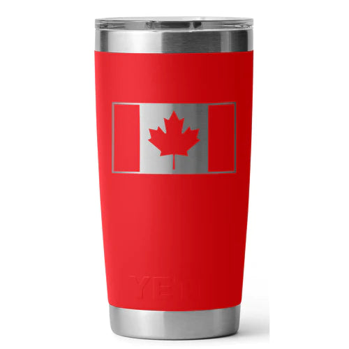 Yeti International Rambler 591ml Tumblr w/Magslider - Canada Flag