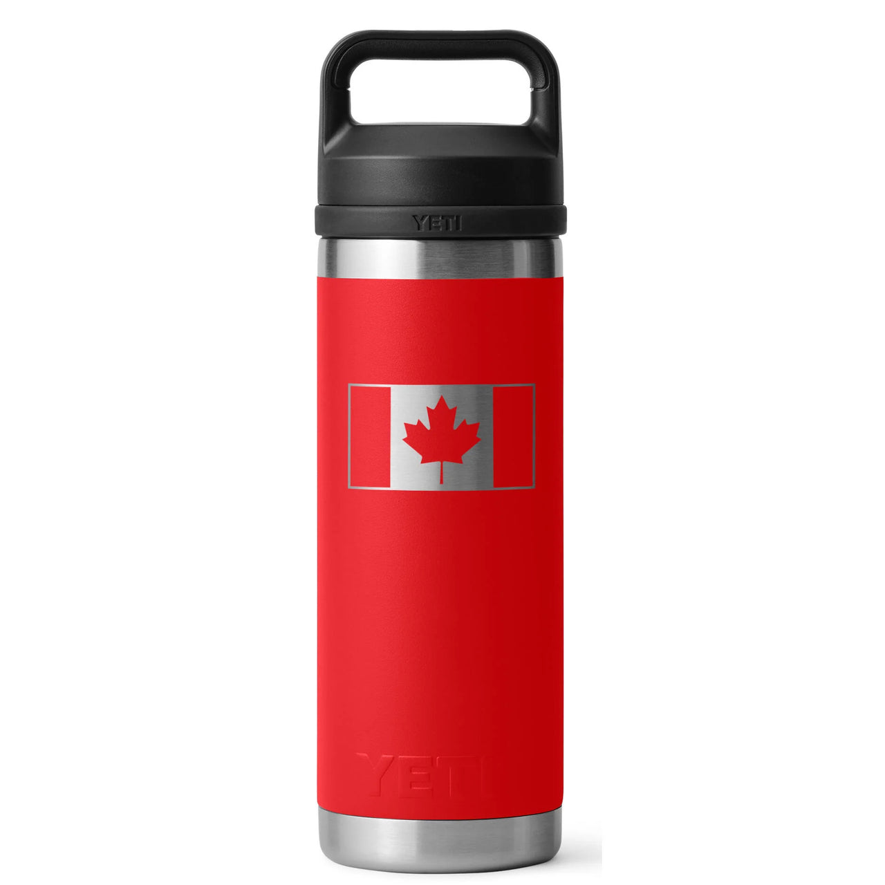 Yeti International Rambler 532ml Bottle w/Chug Cap - Canada Flag