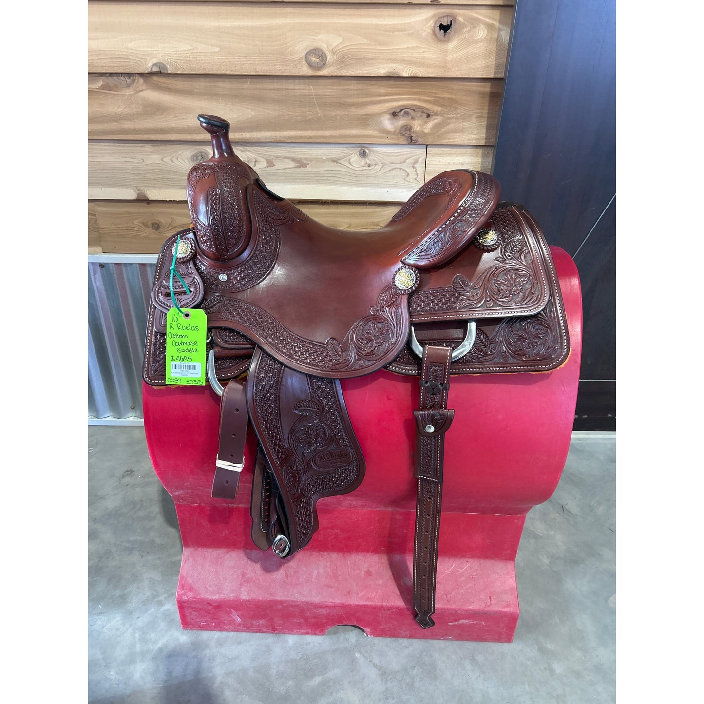 R.Ruelas Custom 16" Cowhorse Saddle