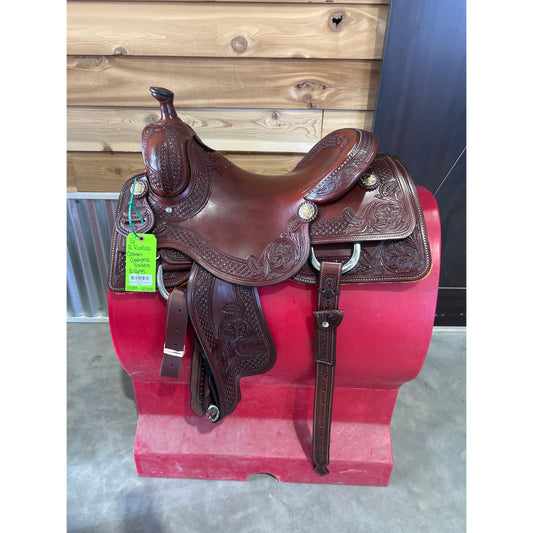 R.Ruelas Custom 16" Cowhorse Saddle