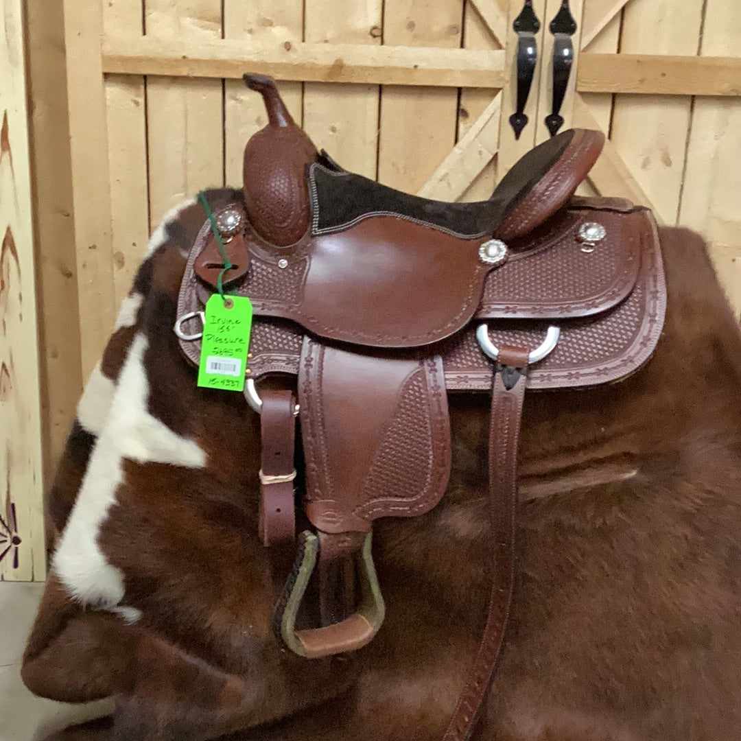 Irvine 15.5" Pleasure  Saddle