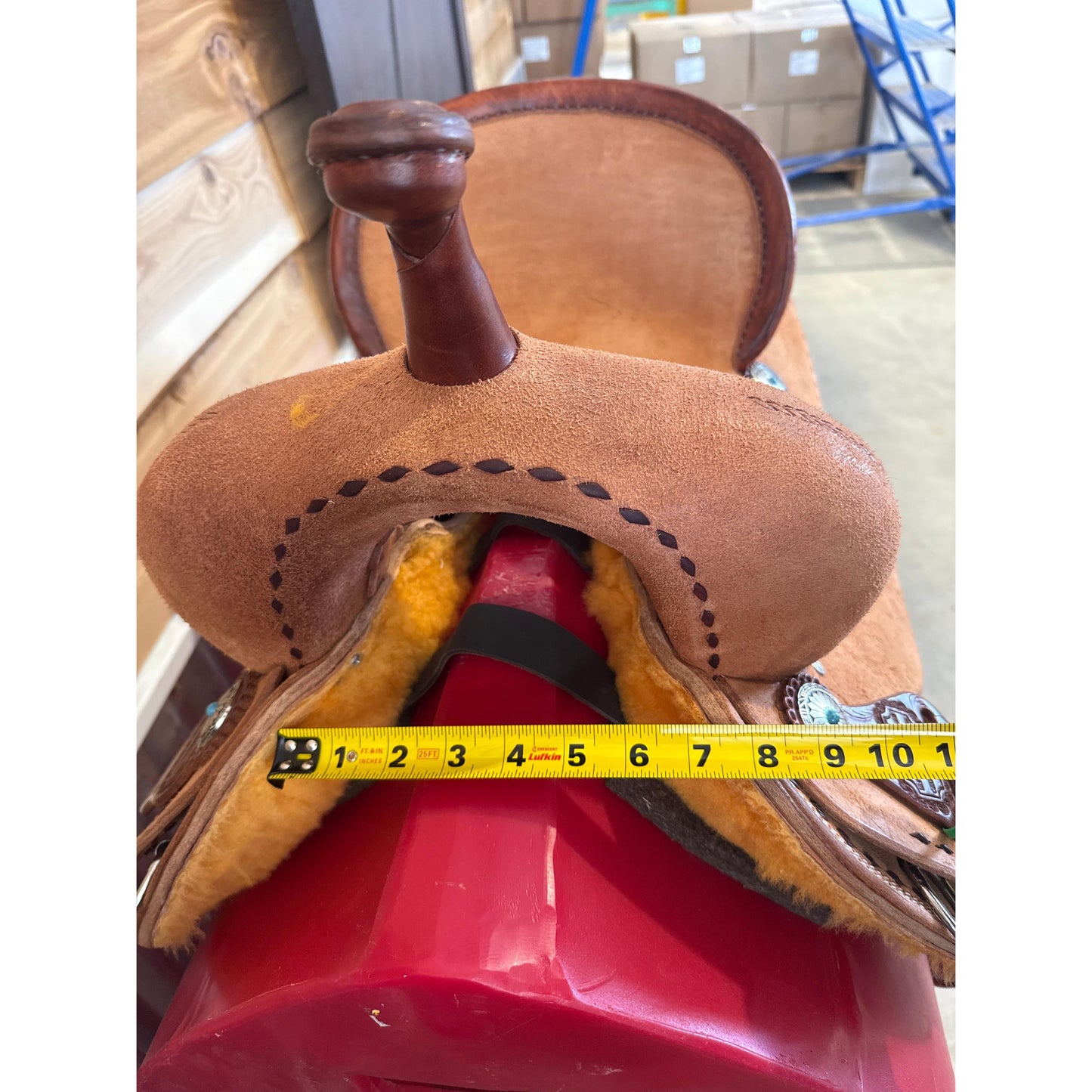Irvine Elite 15.5" Barrel Saddle