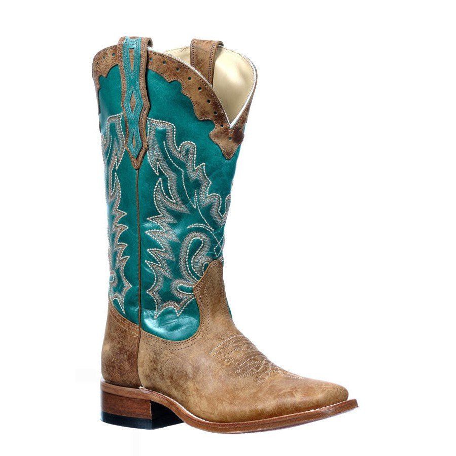 Boulet Women's Western Boots - Mojave Caden/West Turqueza
