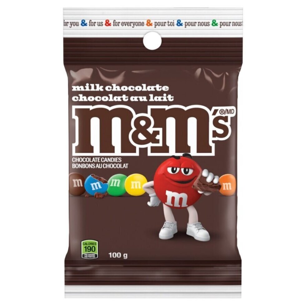 M&amp;Ms Milk Chocolate 100g