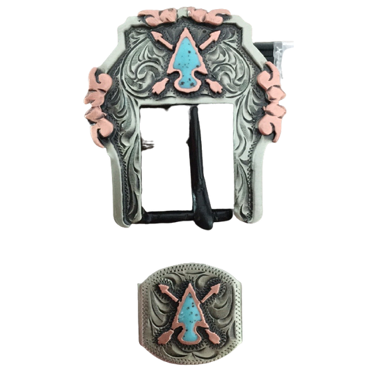 Angus Silversmiths Buckle Set-AD8