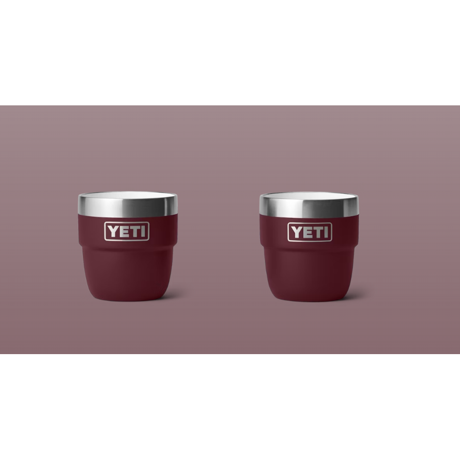 Yeti Rambler 118ml Stackable Cups - Wild Vine Red