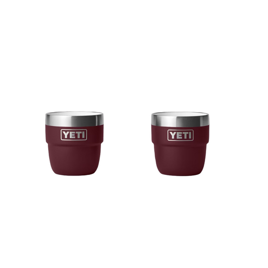 Yeti Rambler 118ml Stackable Cups - Wild Vine Red