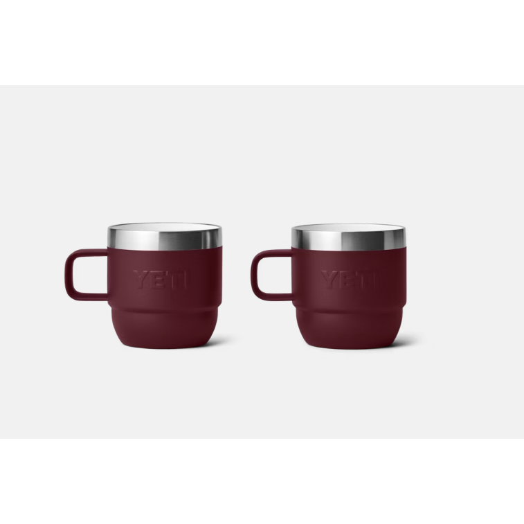 Yeti Rambler 177ml Stackable Mugs - Wild Vine Red