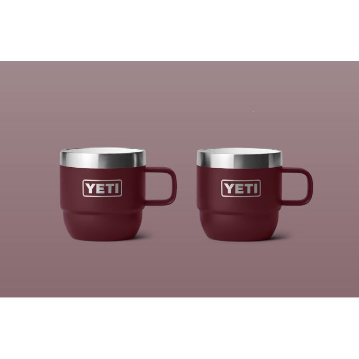 Yeti Rambler 177ml Stackable Mugs - Wild Vine Red