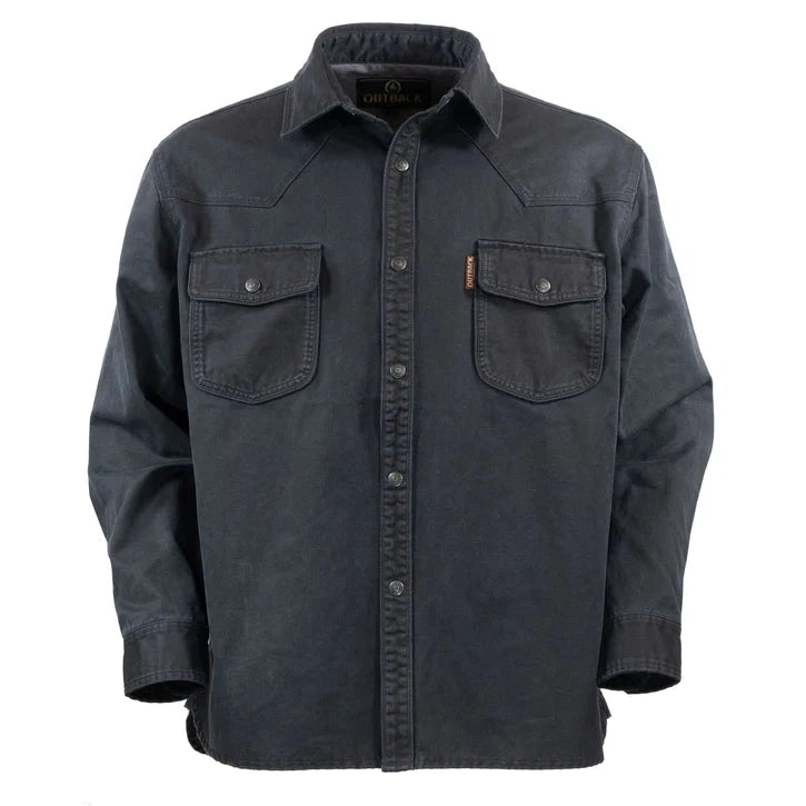 Outback Trading Men's Kennedy Canyonland Shirt - Navy