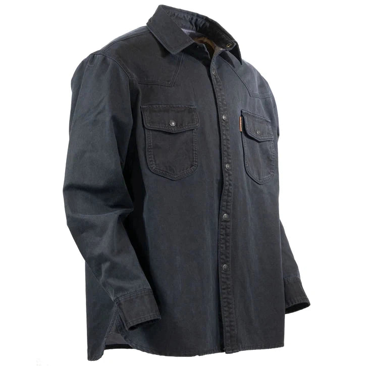 Outback Trading Men's Kennedy Canyonland Shirt - Navy