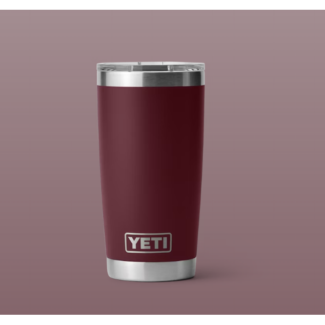YETI Rambler 591 mL Tumbler with MagSlider Lid - Wild Vine Red