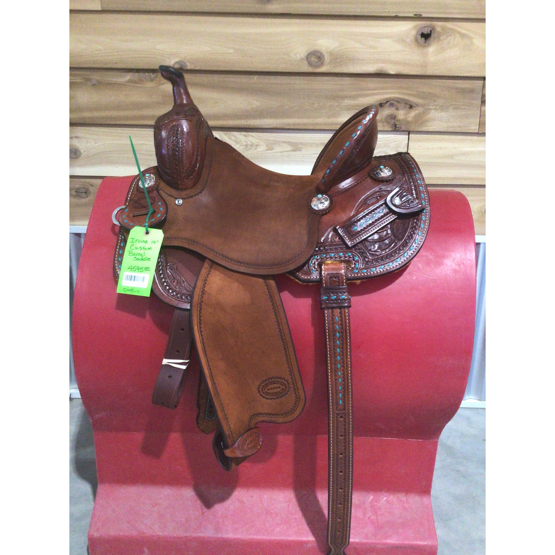Irvine Custom 14" Barrel Saddle