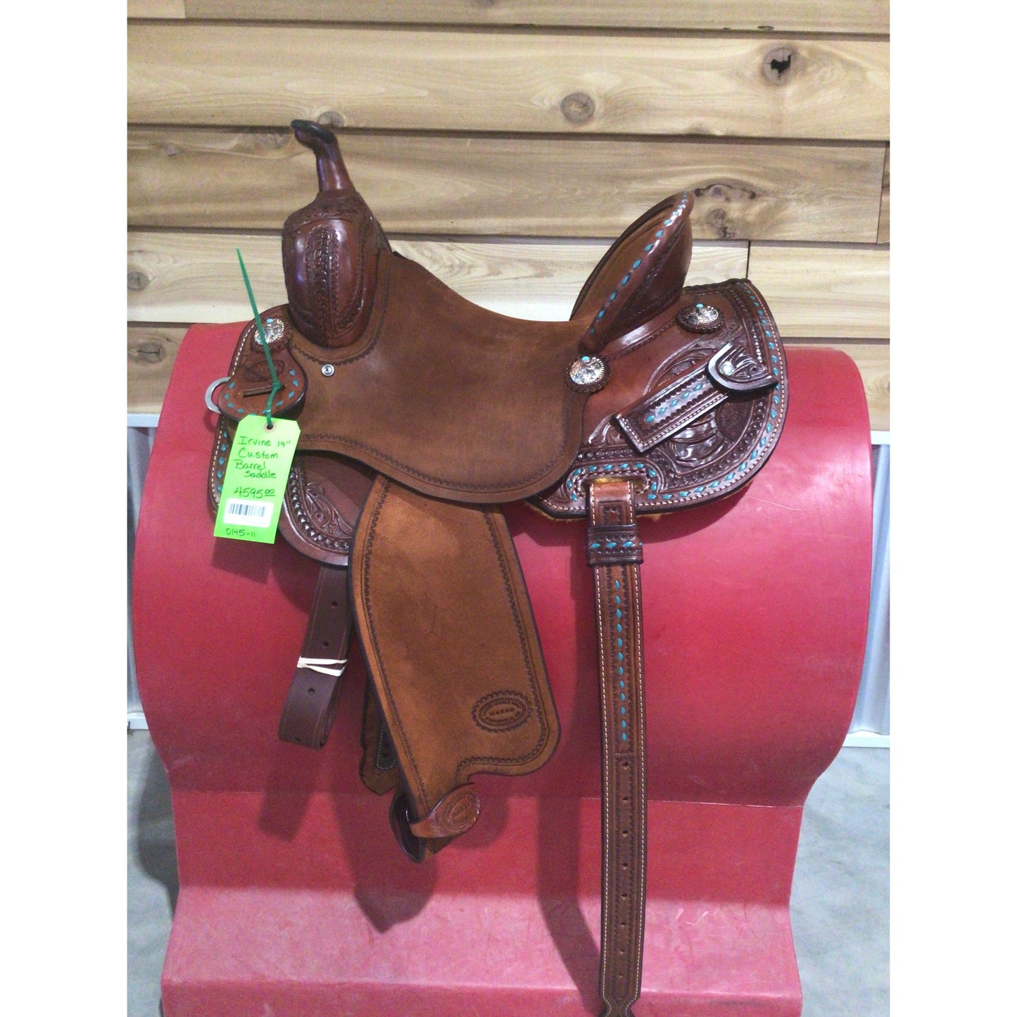 Irvine Custom 14" Barrel Saddle