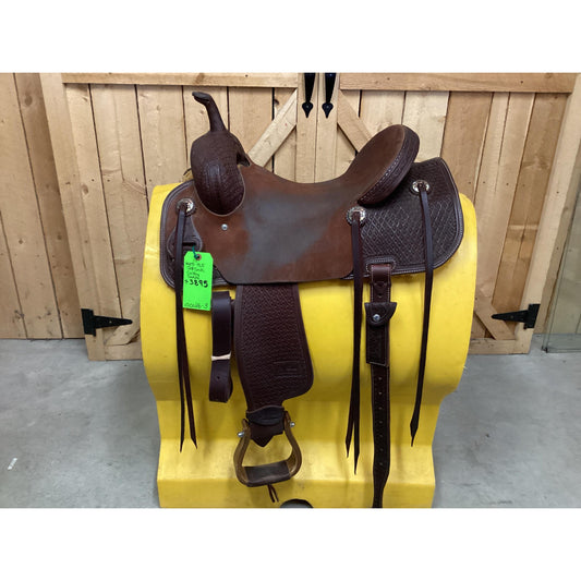 Used 15.5 Jeff Smith Cutting Saddle