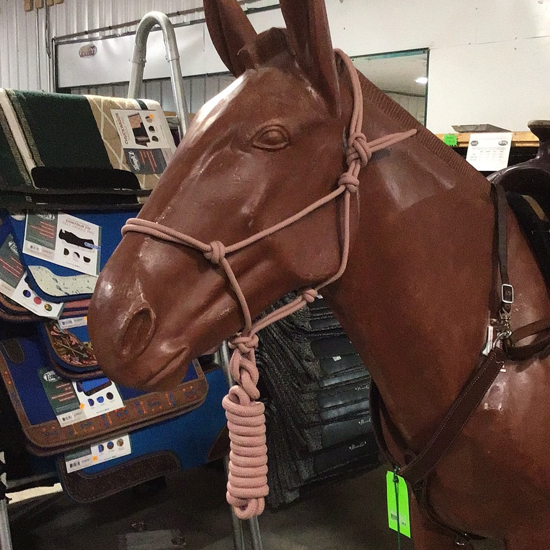 Irvine Rope Halter w/Matching Lead Rope