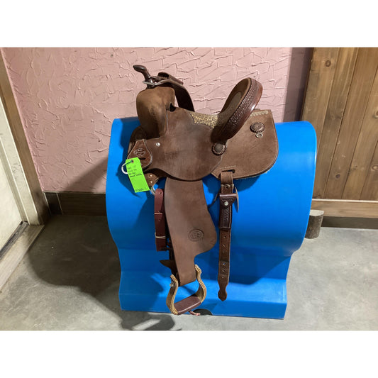 Used 13” Irvine Pro Bear Trap Barrel Saddle