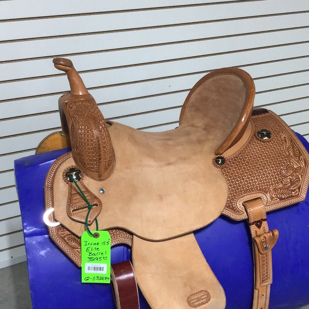 Irvine Elite 15.5” Barrel Saddle