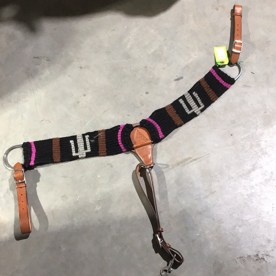 Irvine Breast Collar - Mohair Blend w/Designs