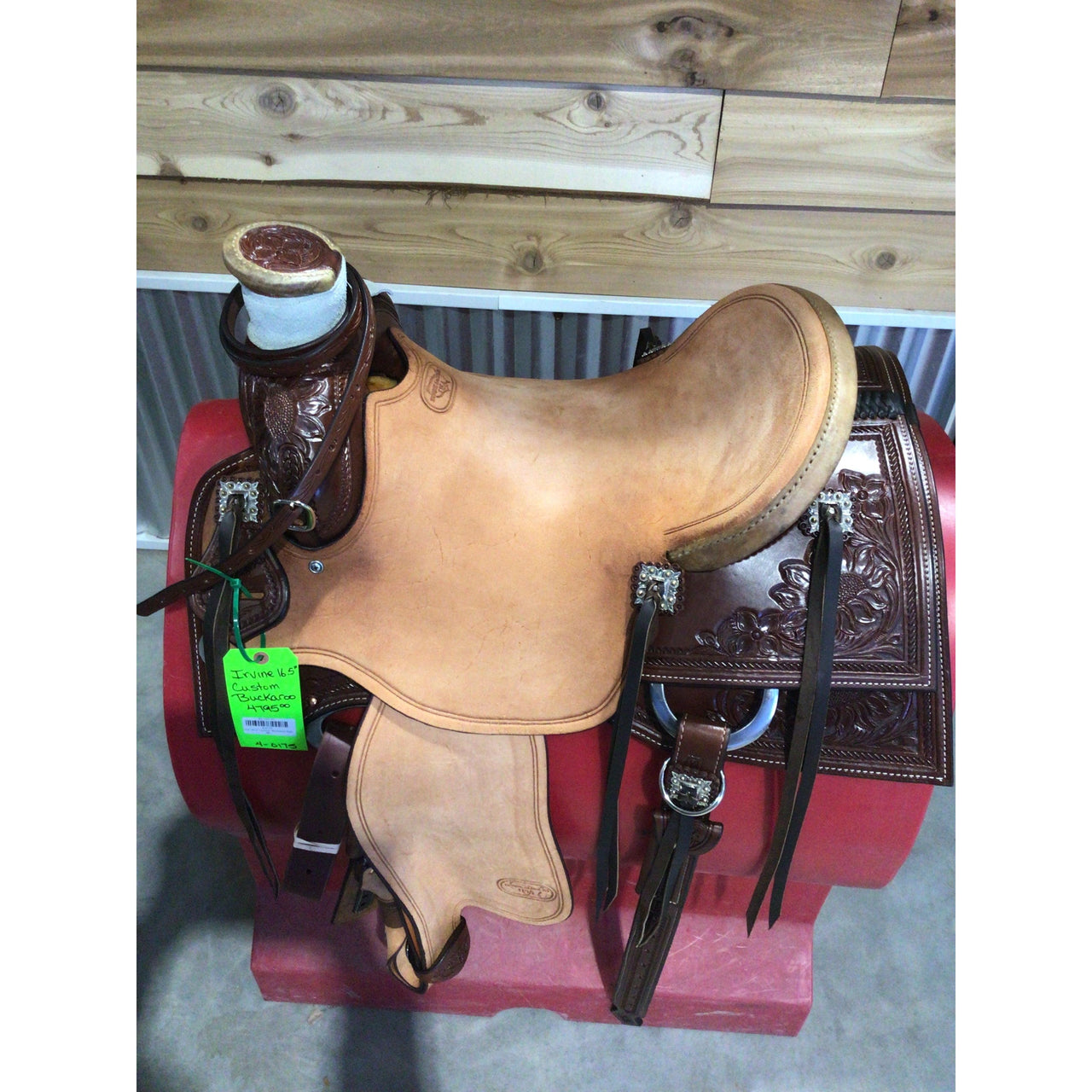 Irvine 16.5" Custom Buckaroo Saddle