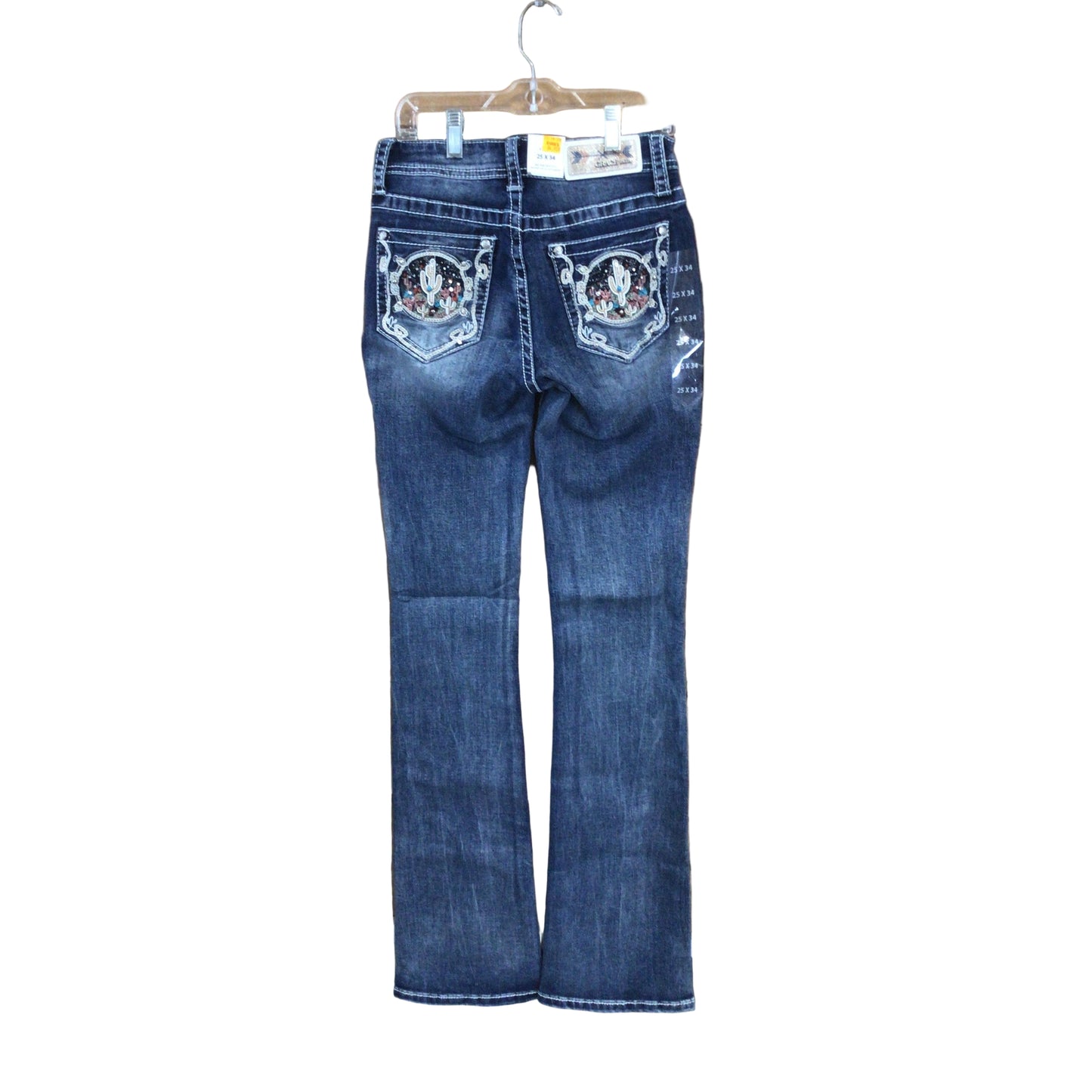 Grace in LA Women's Steer Head Jeans
