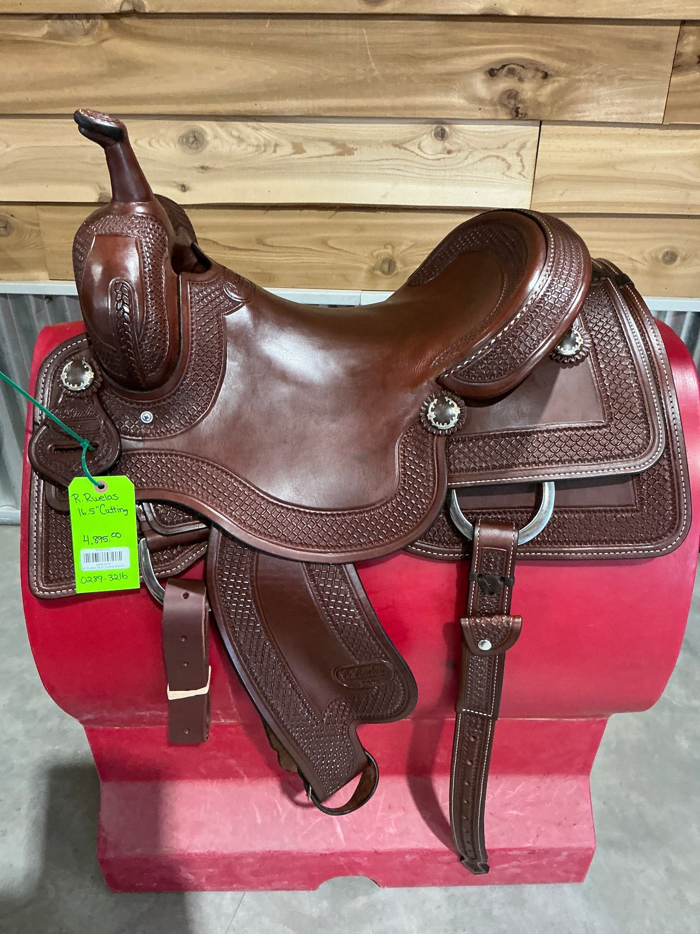 R. Ruelas 16.5" Cutting Saddle