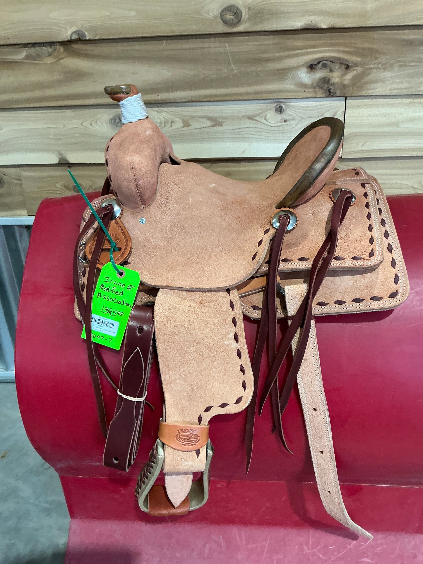 Irvine 12" Modified Association Kid Saddle