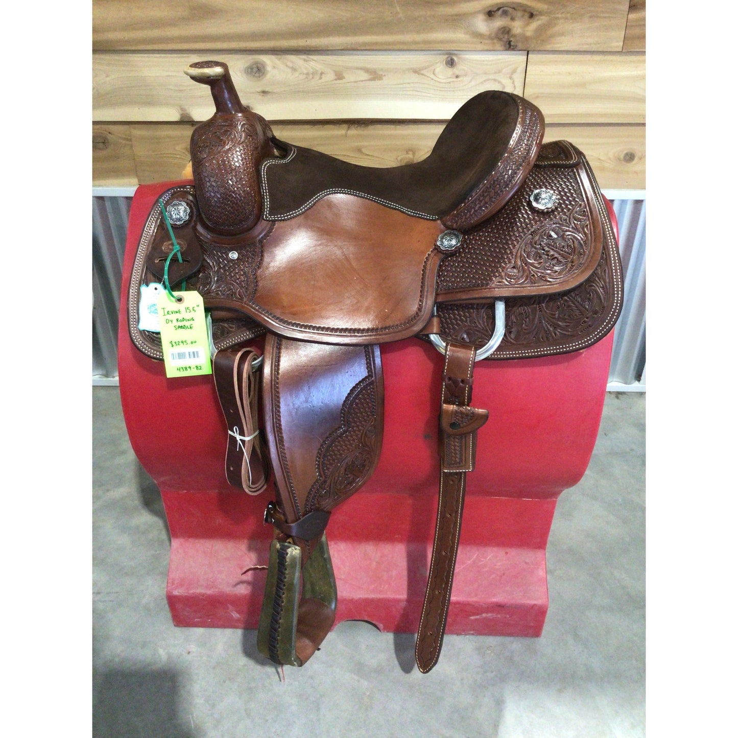 Irvine 15.5" Oy Roping Saddle