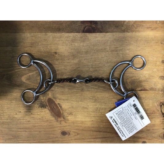 Reinsman Stage B Crescent Moon Twisted Bit