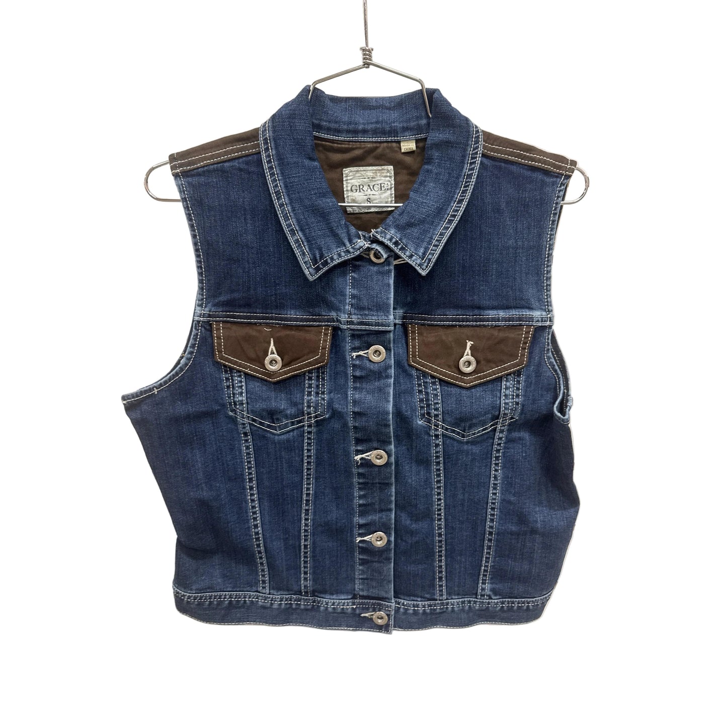 Grace in LA Trims in Detail Vest