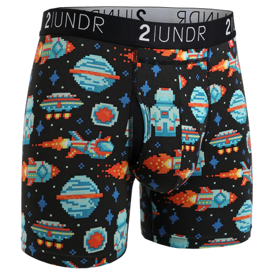 2UNDR Men's Swing Shift Boxer Briefs - Patterned (1/2)