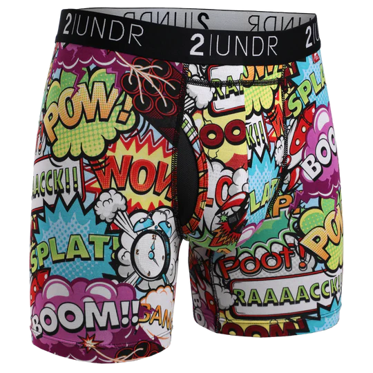 2UNDR Men's Swing Shift Boxer Briefs - Patterned (1/2)